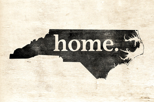 North Carolina Home Poster Print