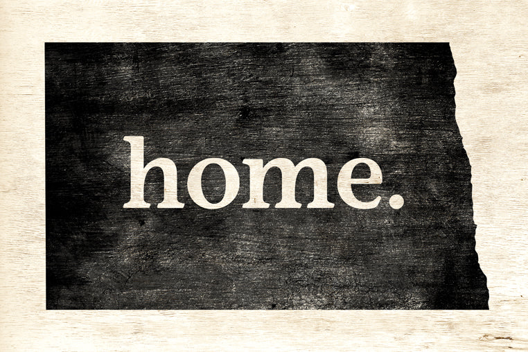 North Dakota Home Poster Print