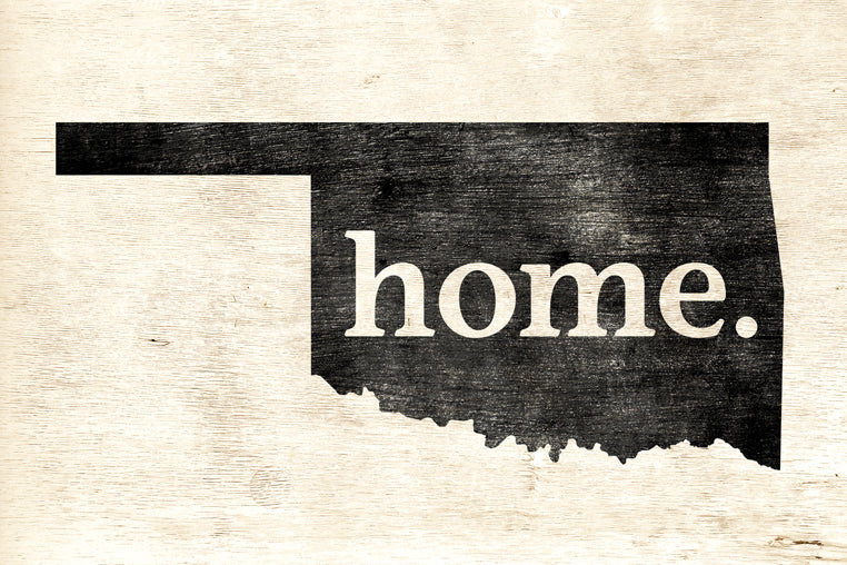 Oklahoma Home Poster Print
