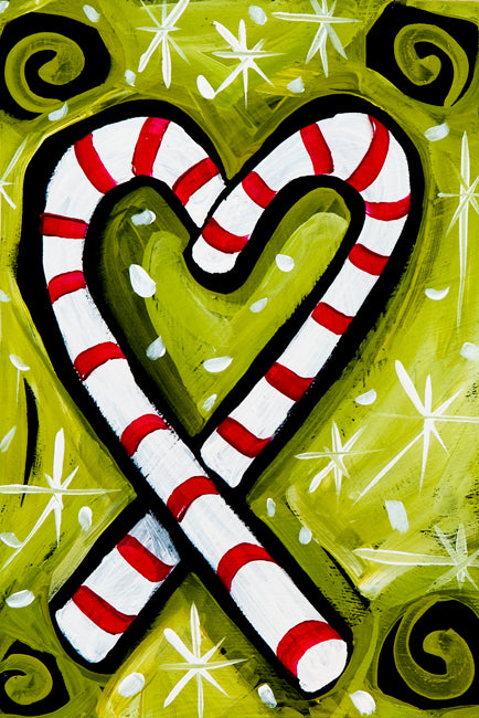 Peppermint Love by Ben Mann Holiday Poster Print