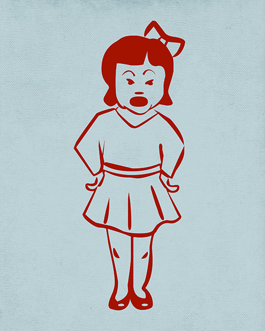 Pinup Girl, pop art print
