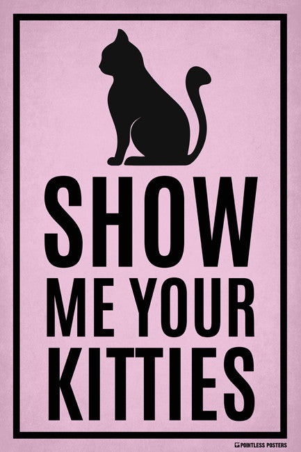 Show Me Your Kitties Poster