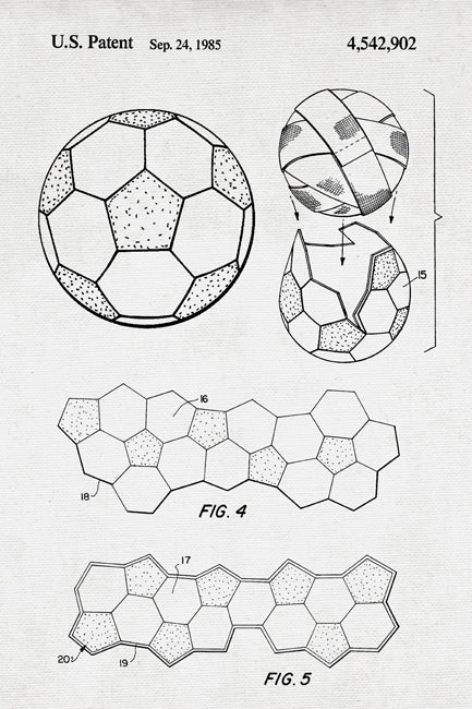 Soccer Ball Patent Art Print