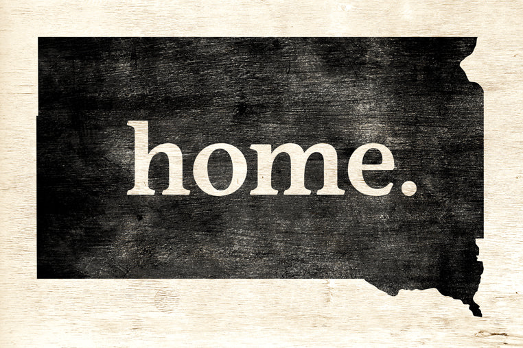 South Dakota Home Poster Print