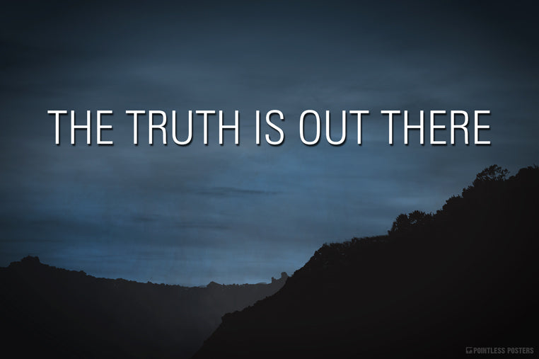 X-Files The Truth Is Out There Poster