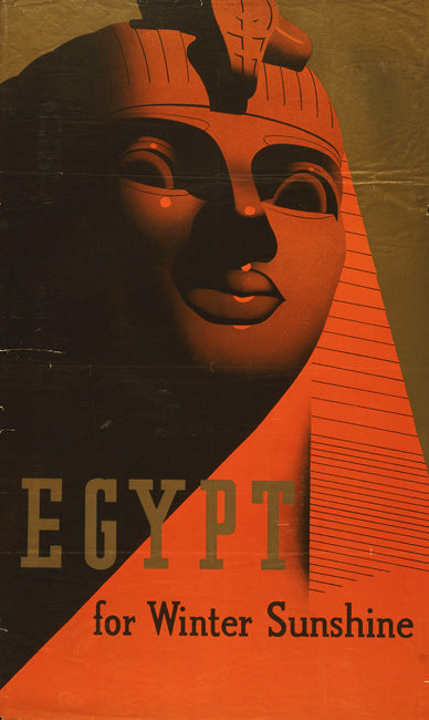 Egypt Travel Poster, art print