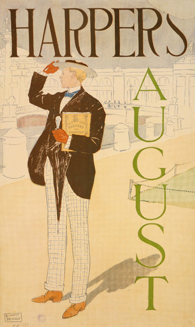 Harper's August, art print