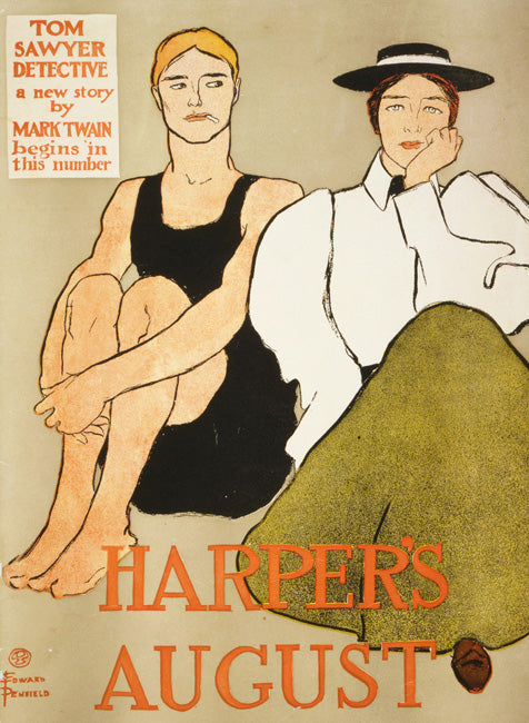 Harper's August (Tom Sawyer), art print