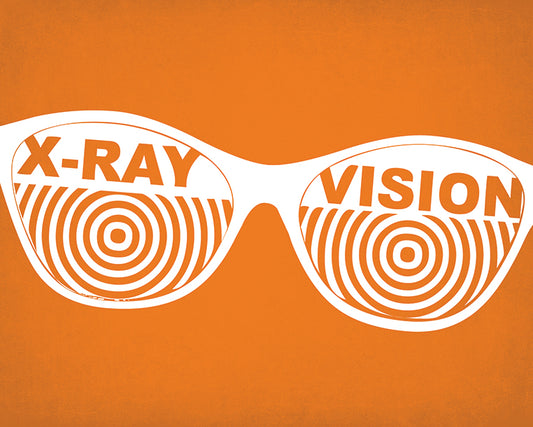 X-Ray Vision, pop art print